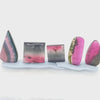 Load and play video in Gallery viewer, 5 Pcs Pink Tourmaline Watermelon Slice Pairs |  18.8 Cts Pair | 9-17mm
