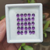 Load and play video in Gallery viewer, 20 Pcs Amethyst Oval cut 5x4mm | Top Quality Calibrated Size