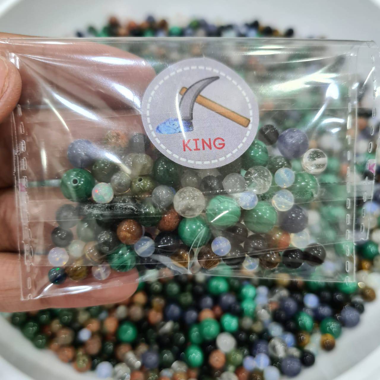 Beads Mix Parcel | 30Grams of Round Beads - The LabradoriteKing
