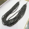Load image into Gallery viewer, Black Diamond Rough Beads | 3-5mm 14 Inches - The LabradoriteKing