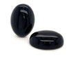 Black Onyx Oval Cabochons | Calibrated Size - The LabradoriteKing