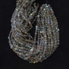 Labradorite Beads Faceted Polished Coin 6mm High Quality, 14