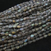 Labradorite Beads Teardrops Pears 8x6mm Faceted, 14" Inches , - The LabradoriteKing