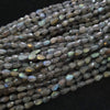 Labradorite Beads Teardrops Pears 8x6mm Faceted, 14