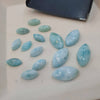 Load image into Gallery viewer, Larimar Marquise Cabochons | Marquise Calibrated Natural Cabs - The LabradoriteKing