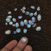 Moonstone Faceted Lot 31pcs flat Backs 6-14mm - The LabradoriteKing