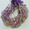 Load image into Gallery viewer, Natural Ametrine Beads 12 Inches | 15-25mm Faceted Tumbels - The LabradoriteKing