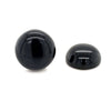 Natural Black Onyx Round Cabochons | 5mm,6mm,9mm, 12mm - The LabradoriteKing