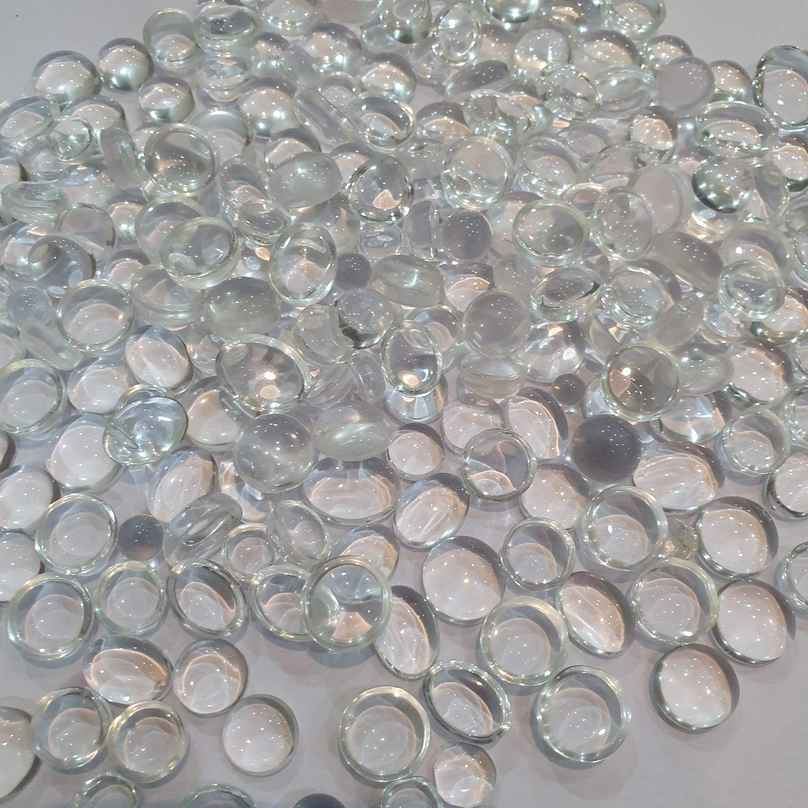 Natural Clear Quartz Cabochon Uneven Round Top quality 25Pcs - The LabradoriteKing