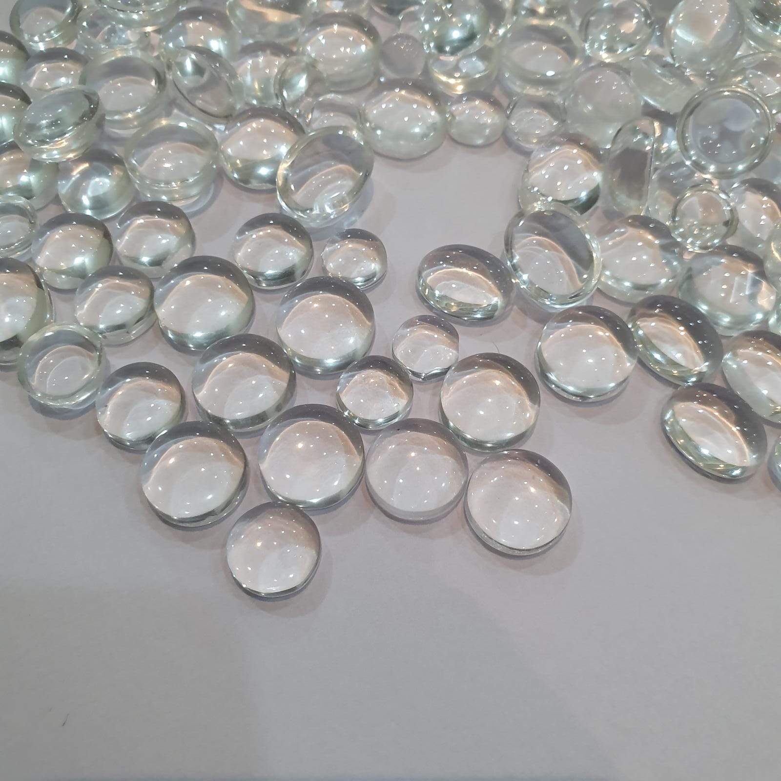 Natural Clear Quartz Cabochon Uneven Round Top quality 25Pcs - The LabradoriteKing