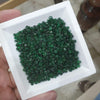 Natural Emerald 3-3.5mm Size Round Lot Zambian Mines - The LabradoriteKing