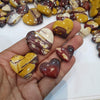 Load image into Gallery viewer, Natural Mookaite Jasper Hearts Lot Both side Polished - The LabradoriteKing