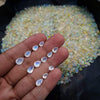 Natural Moonstones 12pcs Faceted Teadrops Lot - The LabradoriteKing