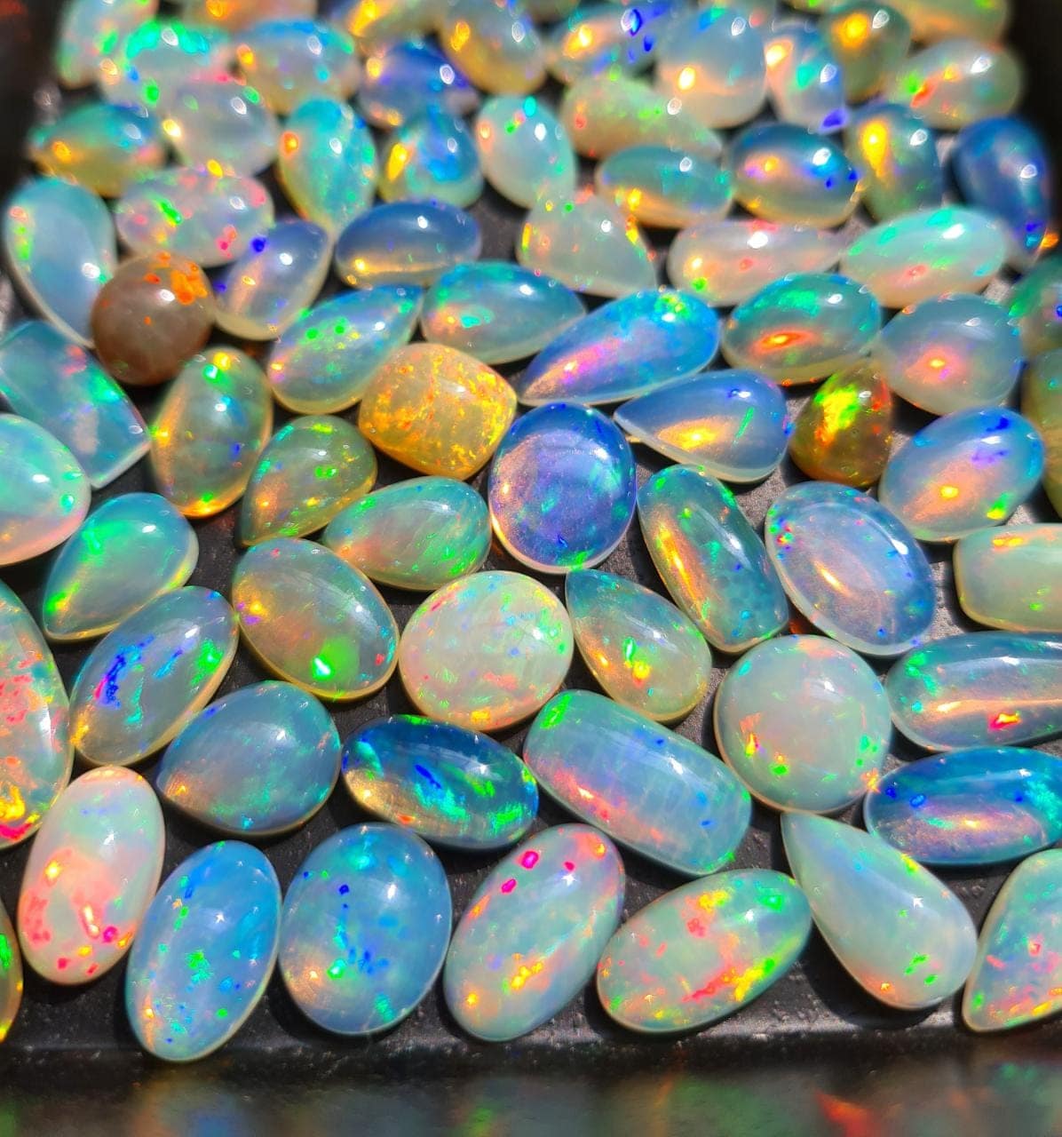 Natural Opal Big size Cabochons | 10-15mm | 3Ct - The LabradoriteKing