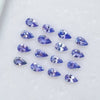 Natural Tanzanite Faceted Gemstones Pear 16pcs 5x3mm Lot Untreated - The LabradoriteKing