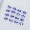 Load image into Gallery viewer, Natural Tanzanite Faceted Gemstones Pear 16pcs 5x3mm Lot Untreated - The LabradoriteKing