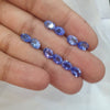 Natural Tanzanite Oval 10pcs 7mm Lot Untreated - The LabradoriteKing