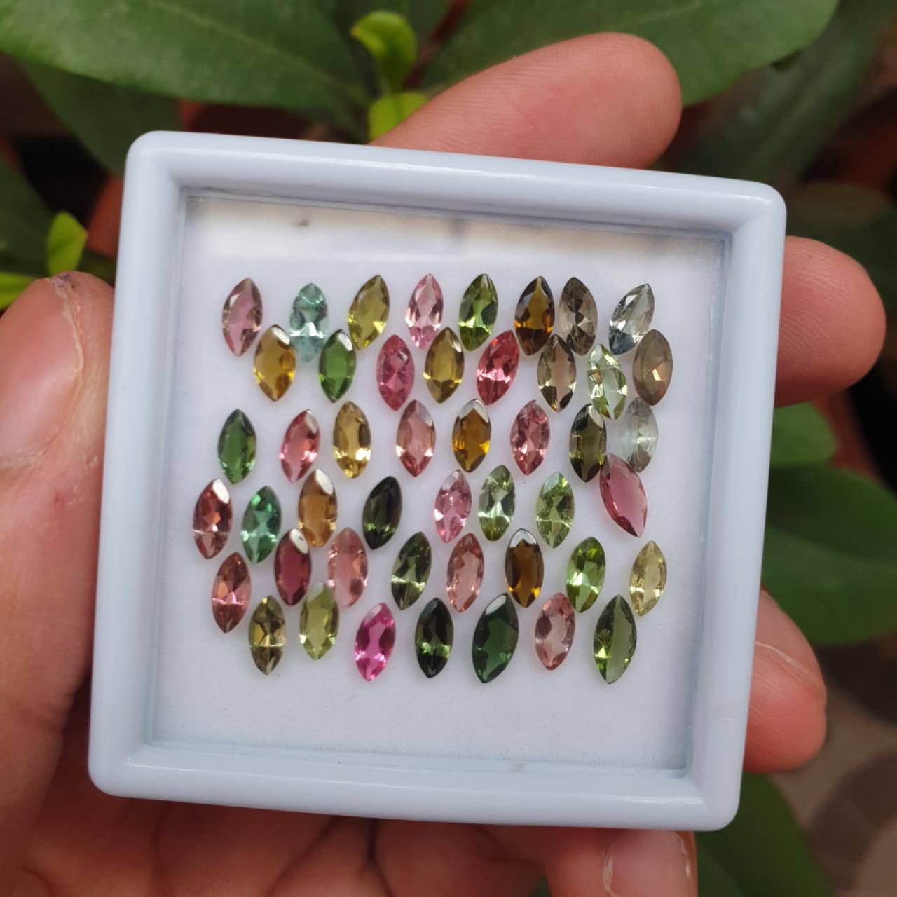 Natural Tourmaline Marquise Lot 4mm Size 47 Pcs - The LabradoriteKing