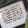 Natural Tourmalines 77 Pcs / 27 Cts Lot 5mm Ovals/Round/ Teardrop Pakistan Mined - The LabradoriteKing