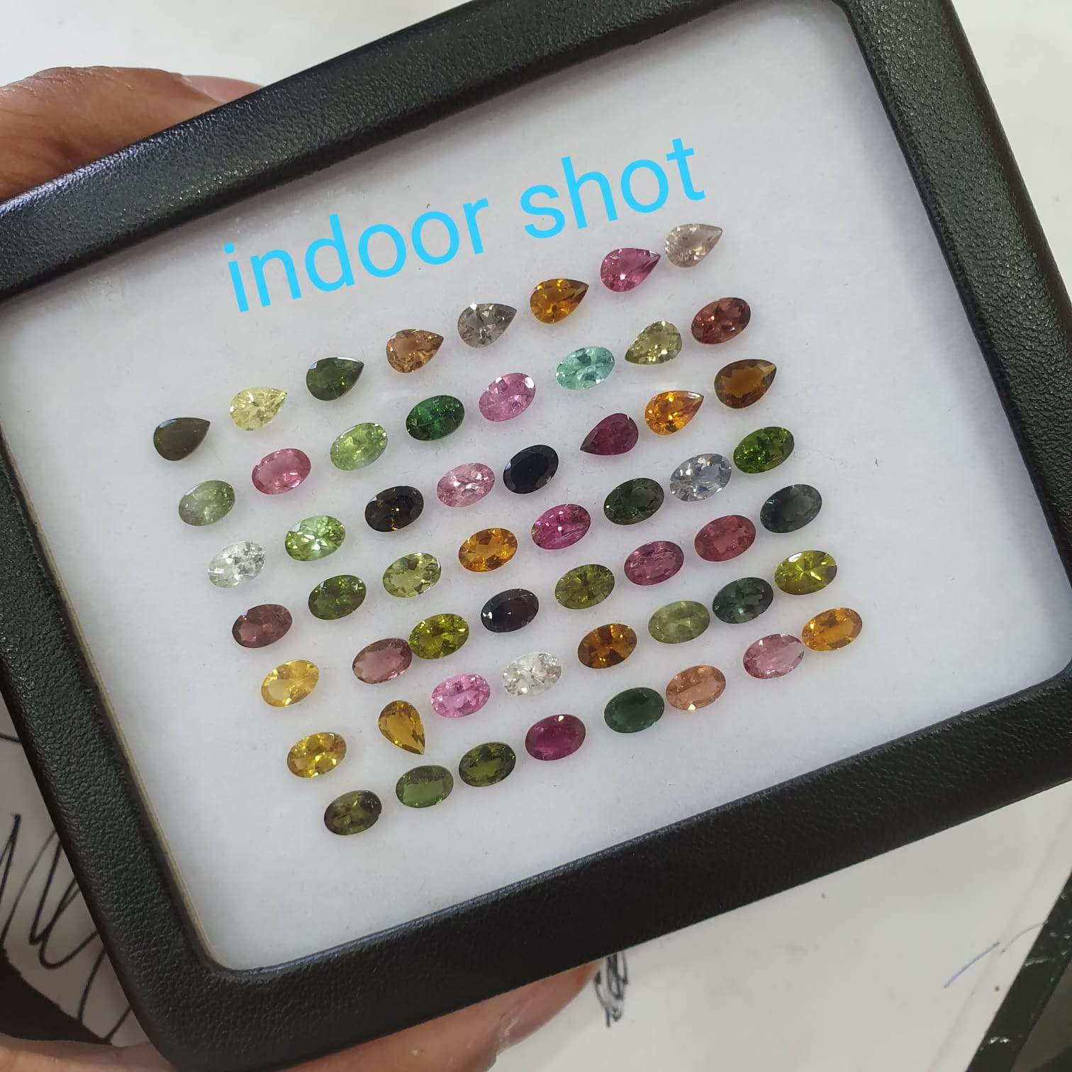 Natural Tourmalines Lot Pakistan Mines 26Cts Box - The LabradoriteKing