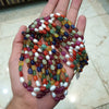Navratan Chakra 9 Precious stones: Sapphire, Ruby, Emerald beads - The LabradoriteKing