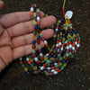 Navratan Chakra 9 Precious stones: Sapphire, Ruby, Emerald beads - The LabradoriteKing