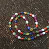 Navratan Chakra 9 Precious stones: Sapphire, Ruby, Emerald beads - The LabradoriteKing