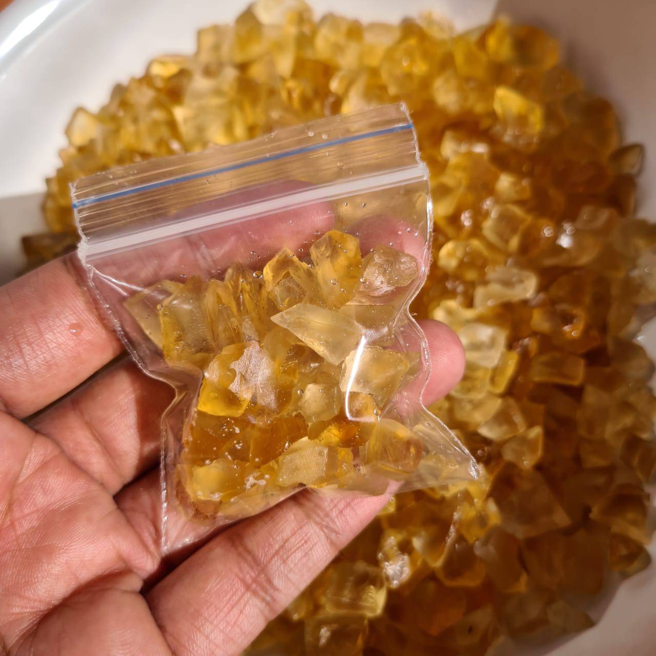 Offer🔥 100 Cts of Raw Flawless Citrines Roughs | 12-16mm - The LabradoriteKing