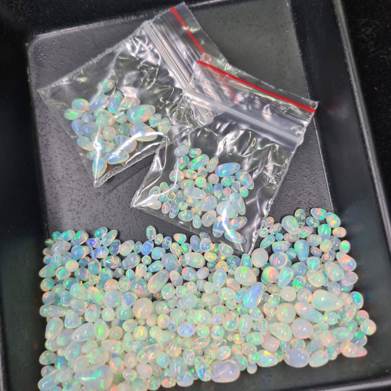 Opal Drilled Drops 10 Cts Lot| Approx 40 Pcs - The LabradoriteKing