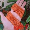 Orange Carnelain Beads 4mm | Smooth | 14