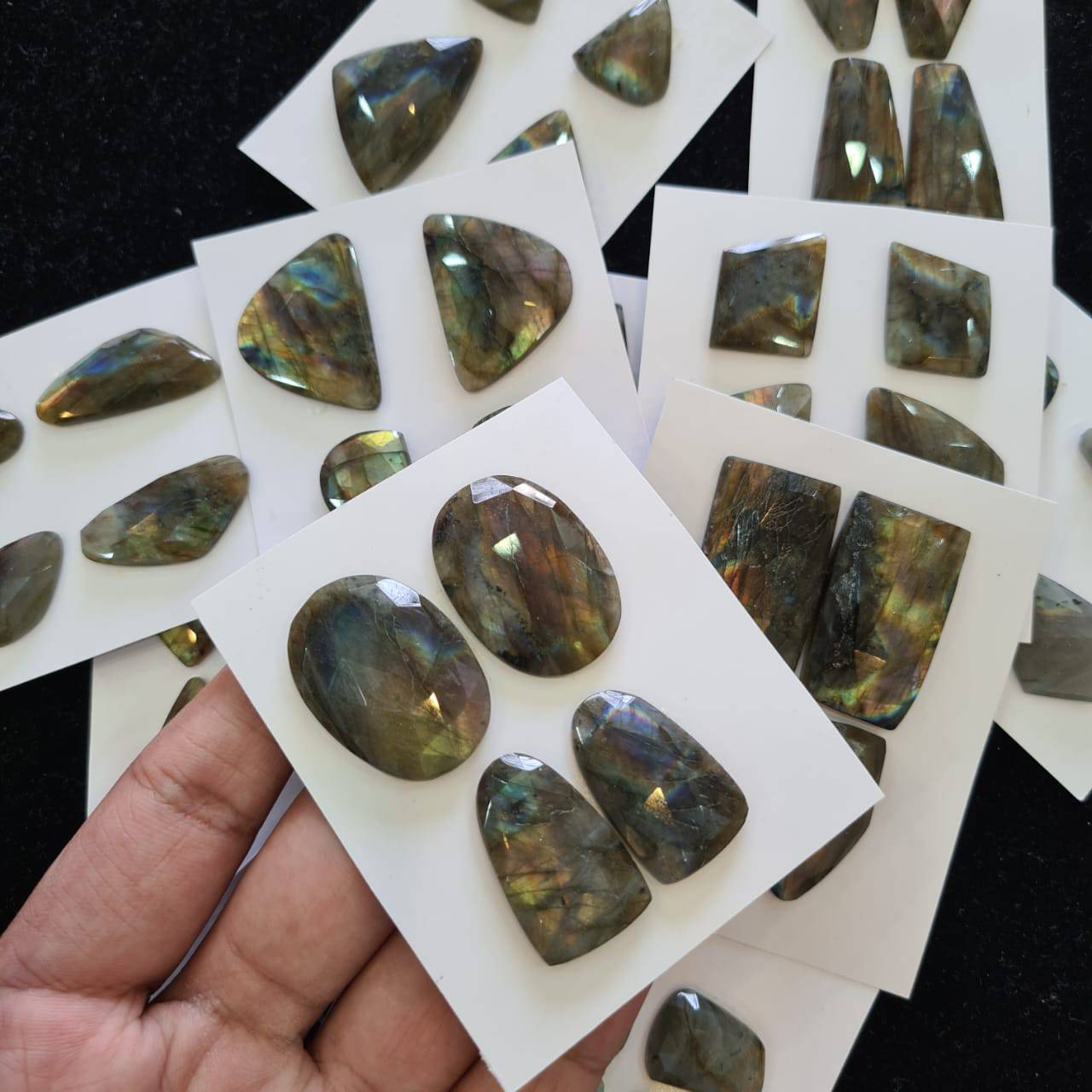 Pair of Labradorite | 1 Card Random - The LabradoriteKing