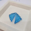Perfect Pair Blue Topaz 42.25cts / 27x15mm  / One of a Kind Lot - The LabradoriteKing
