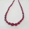 Load image into Gallery viewer, Ruby Beads African Lead Borax 14 Inches | 7-10mm | Certified - The LabradoriteKing