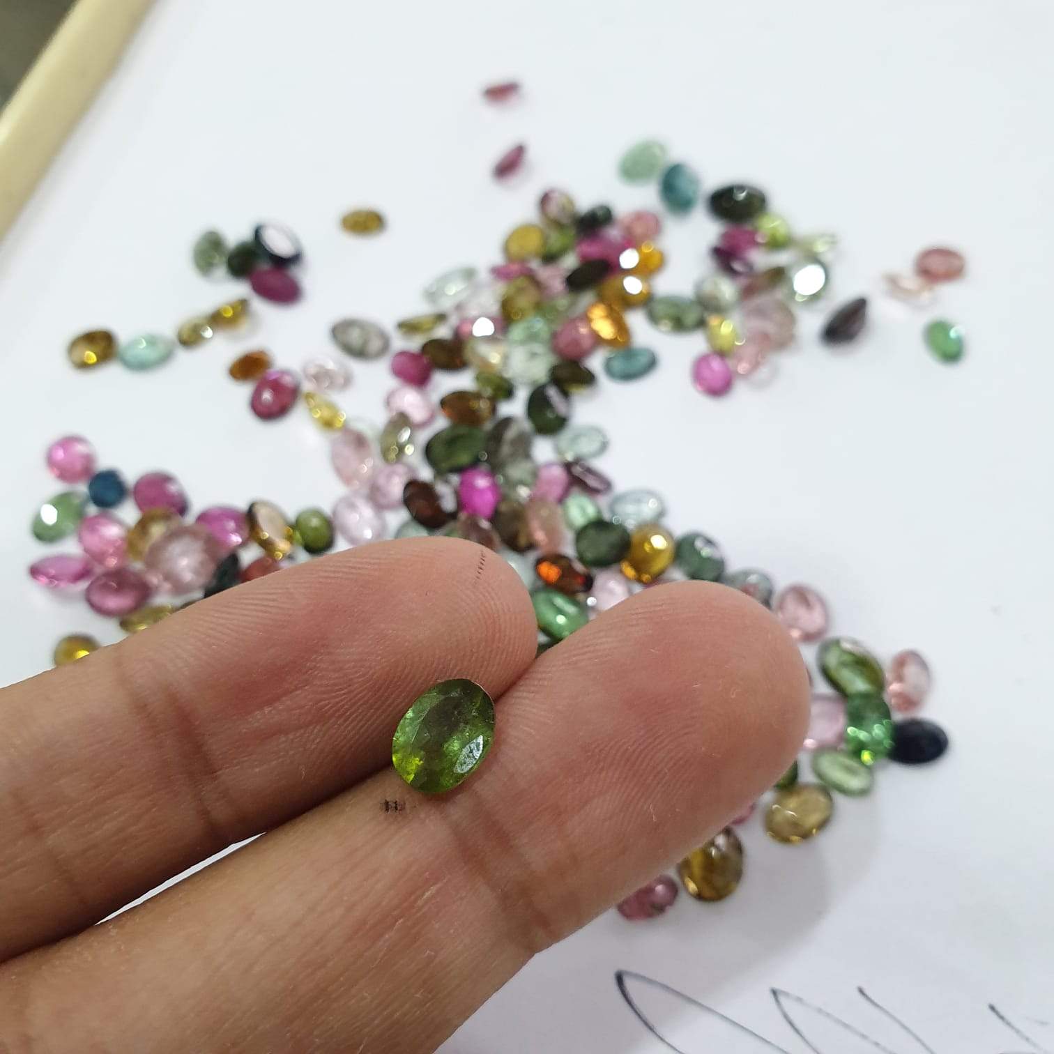 Tourmalines 5-8mm Mix Sizes Faceted RANDOM PICK - The LabradoriteKing