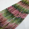 Tourmalines Beads 2.8mm Smooth Multi Colour | 14 inches Strd - The LabradoriteKing