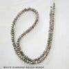 Load image into Gallery viewer, White Diamond Rough Beads | 4-5mm 14 Inches - The LabradoriteKing