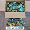 Wholesale🔥 Labradorite Cabochons Slabs | Flashy High quality slabs 1-4"Inches - The LabradoriteKing